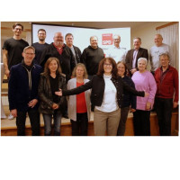 oben v.l. Maximilian Marchner,Florian Lechner,Max Wimberger,Stefan Maierhofer,Walter Stadler,Ingomar Blum,Roland Mang,Markus Lechner, unten v. l.Stefan Rauschhuber,Natalie Perschl,Ingrid Grundner,Petra Blum,Valentina Pusch,Irmi Hurnaus,Helmut Haigermoser